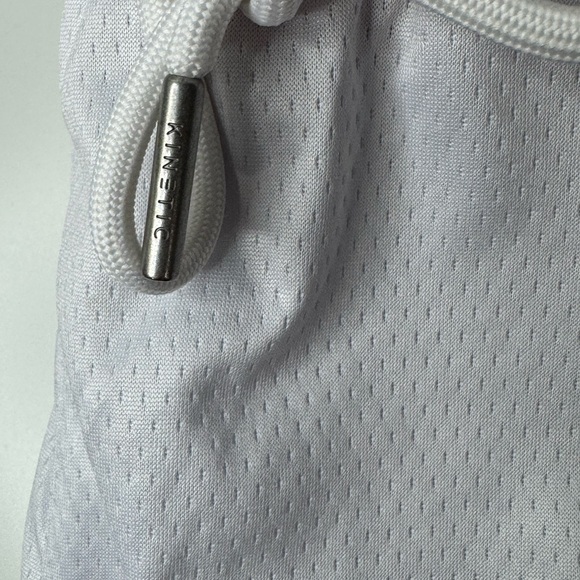 Kinetic Men's White Cherry Blossom Athletic Shorts - Picture 15 of 16